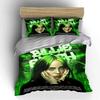 Green Themed Singer Bedding Set Bedding Duvet Cover Set Duvet Cover Pillowcases  (1*Duvet Cover 2*Pillowcases, without duvet insert)