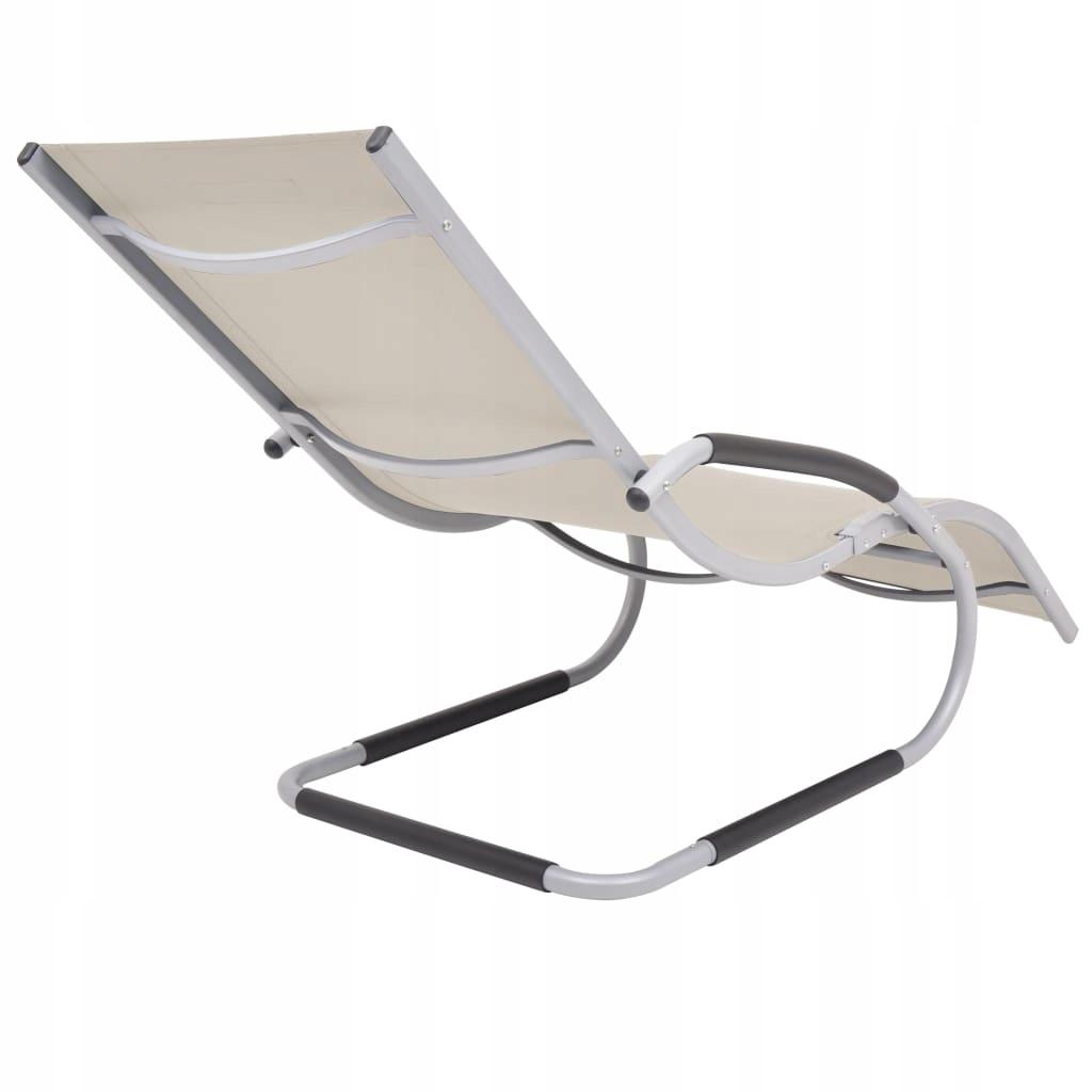 Elegant modern EDEN Gray lounger