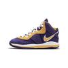 Детские кроссовки LeBron 8 PS Lakers Purple Court-Purple University-Gold CT5114-500