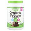Organic Protein Powder, Plant-based, Creamy Chocolate Fudge, 2.03 Lbs (920 G)