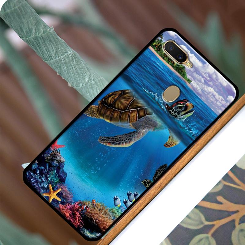 Чехол для телефона с морской черепахой и океаном для OPPO A15 A3S A5S A52 A72 A54 A74 A94 A83 A91 A93 A5 A9 A31 A53 A53S 2020