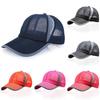 Summer Breathable Mesh Cap For Men And Women With Wide Brim And Adjustable Fit By
