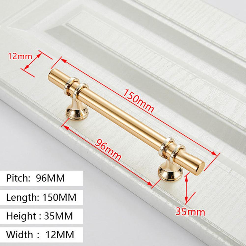 Ручка с винтом Обновите свои шкафы с помощью привлекательных хромированных ручек для дверцы кухонного шкафа из золота и черного цвета