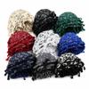 Tassel Twist Head Wraps Cashew Print Durag For Men Unisex Hair Wrap Scarf  Fashion Accessory