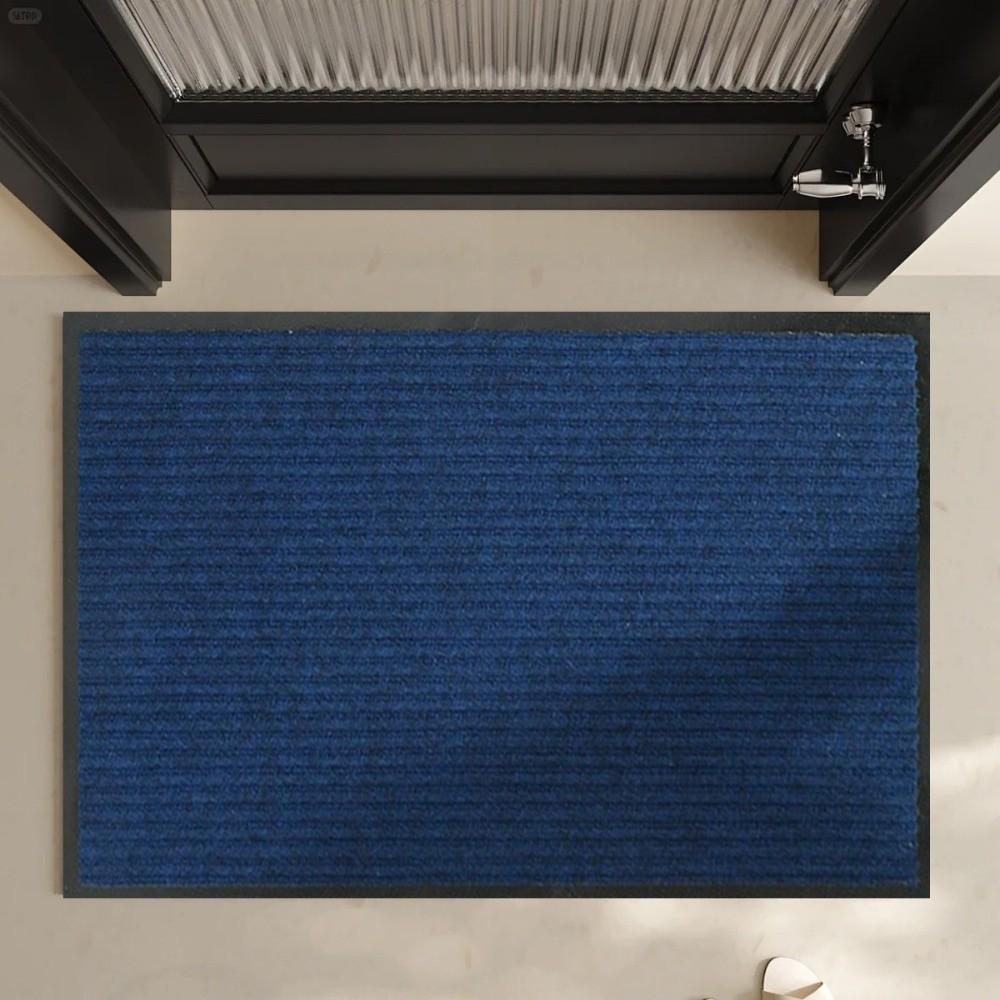 New 40x60cm Door Mat Super Absorbent Rubber Washable Door Mat Dirt Trapper Entrance Rug Front Door