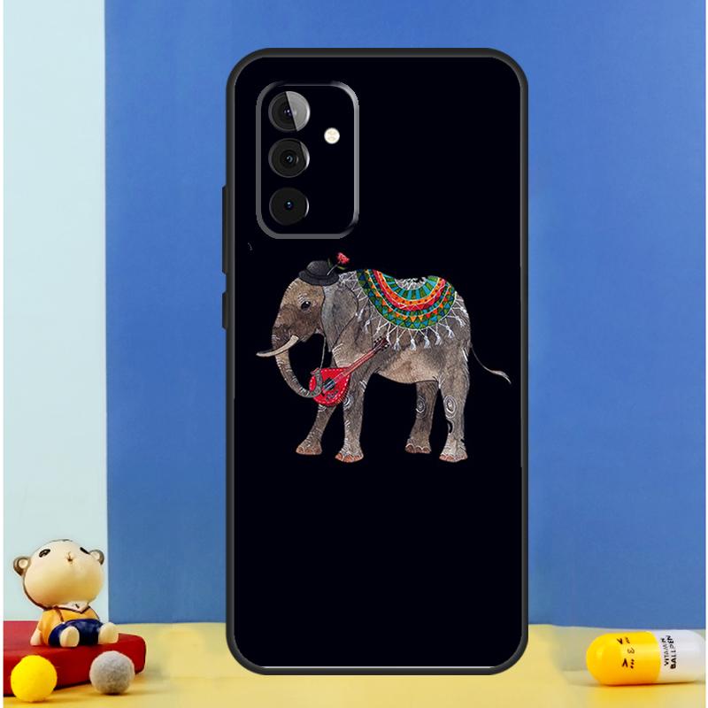 Милый Мультяшный Чехол-Слон Для Samsung Galaxy A16 A36 A56 A06 A54 A34 A14 A13 A53 A12 A22 A32 A52 A35 A17 A15 A55