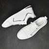 Обувь для скейтборда из натуральной кожи, мужские кроссовки, удобная обувь класса люкс, повседневная обувь ручной работы, мужские классические белые туфли класса люкс
