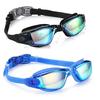 Kids Swimming Glasses Ergonomic Design Adjustable Anti-Fog UV Protection Swim Eyewear Diving Glasses for Children