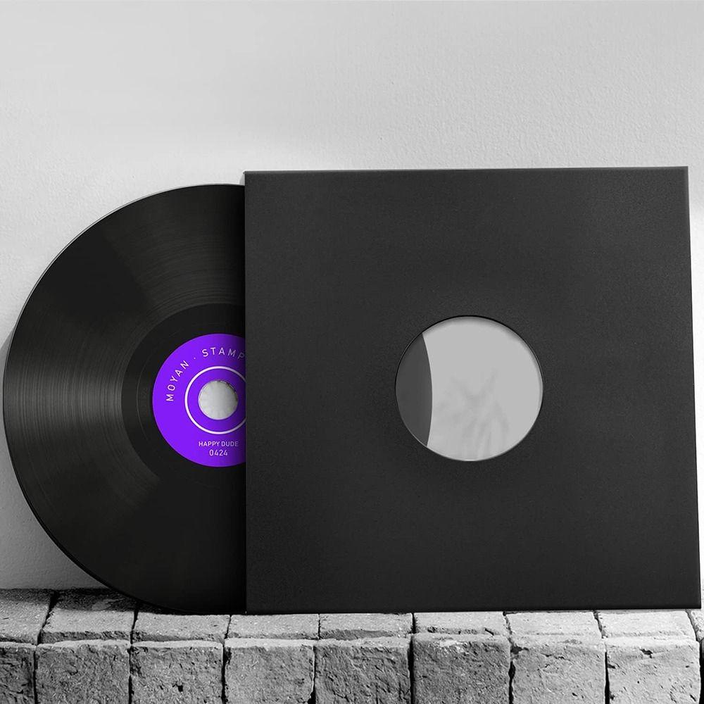 Композитная обложка для LP-пластинки 7/10 дюймов Виниловые внешние конверты Полезный крафт-бумажный пакет Запись