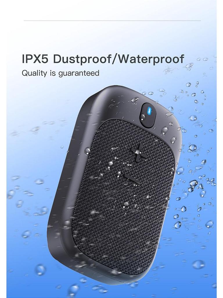 Носимая Bluetooth-колонка: Портативный динамик для езды на велосипеде на открытом воздухе с магнитным креплением