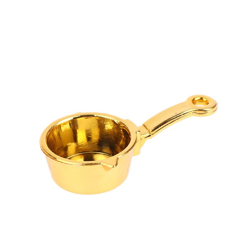 11Pcs/Set Dollhouse Miniature Spoon Fork Pot Utensils Model Kitchen Decoration