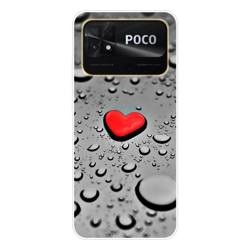 Для Xiaomi Poco C40 C 40 Чехол Мягкая силиконовая задняя крышка Мультяшный чехол для телефона Разнообразие