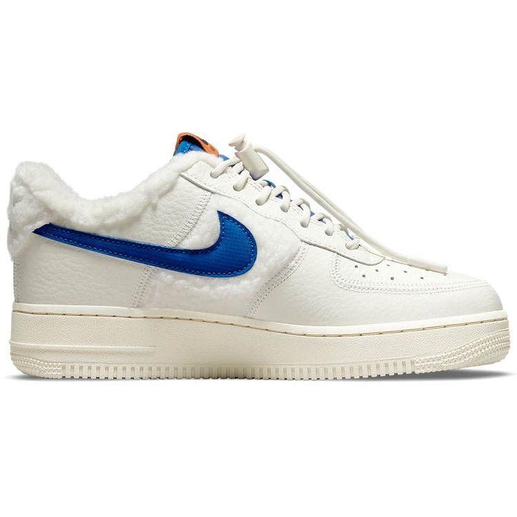 Nike Air Force 1 07 Женские флисовые кроссовки из шерпа кремового цвета с парусом кокосового молока DO6680-100