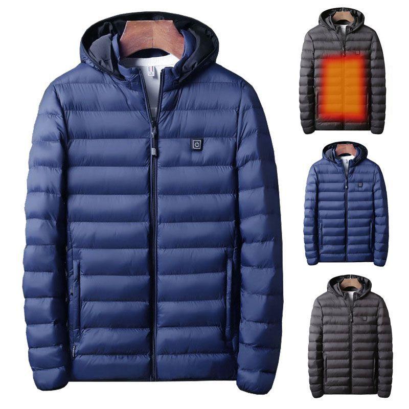 Usb Electric Heated Coat Jacket For Men With Soft And Comfortable Thermal Warmth