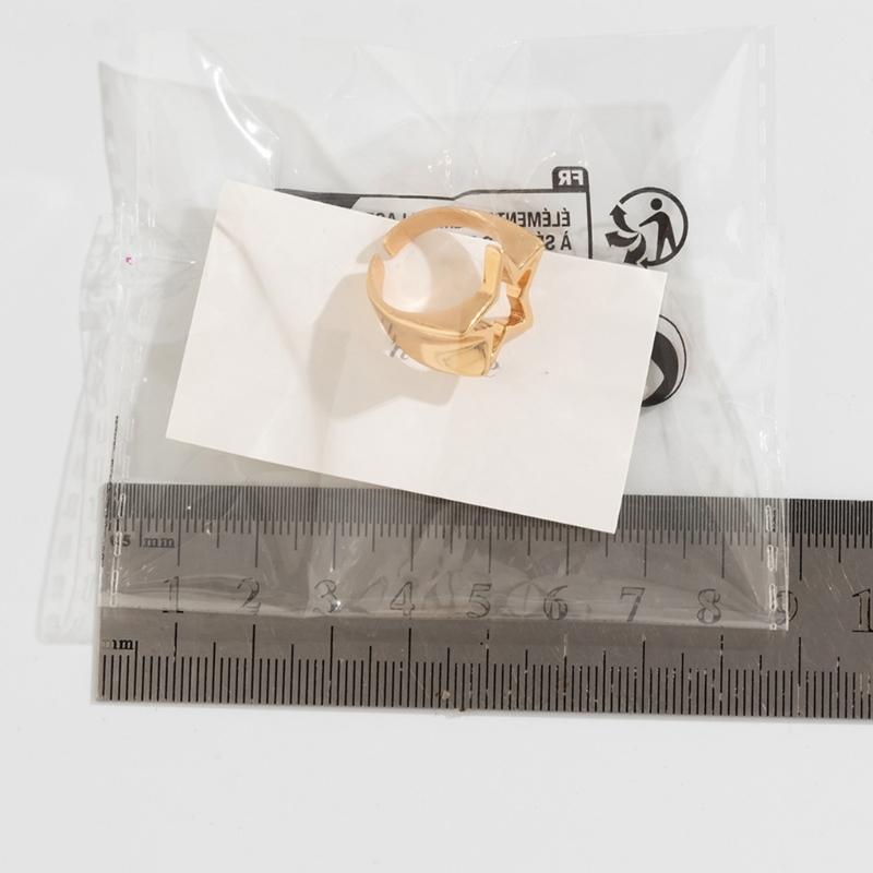 Уникальные кольца на пальцы золотого/серебряного цвета, винтажные и модные украшения в стиле Y2K, панк, со звездами, для женщин и девушек