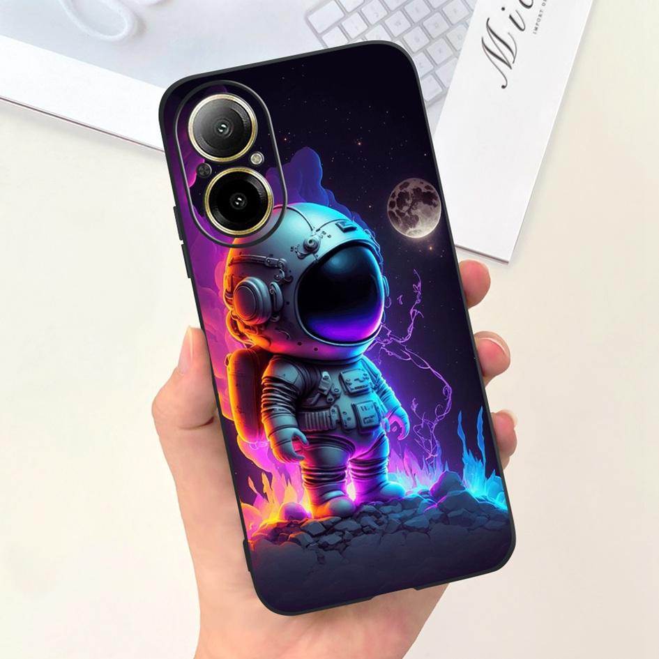 For Realme C67 4G Case RMX3890 Shockproof Cover Fashion Marble Slim Soft Silicone Phone Case For RealmeC67 4G C 67 Protect Shell