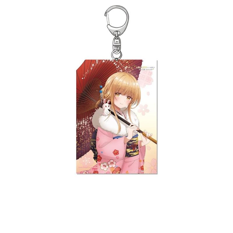 Anime The Angel Next Door Spoils Me Rotten Acrylic Keychain figure Mahiru Shiina Pendant Bag Car Keychain Cell phone Pendant
