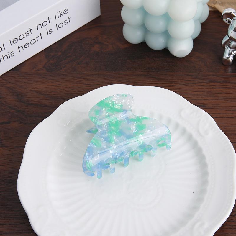 Высококачественная французская имитация ацетата заколка для волос «Маленький монстр» - Элегантная маленькая заколка-акула для женской прически