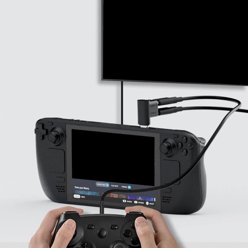 90/180 Degree U-shaped USB 3.1 Type C Male to Female Adapter 4K60HZ 10Gbps Fast Charging USB C Charging Converters