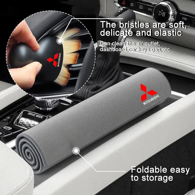 Мягкая щетка для чистки салона автомобиля, полотенце для мытья автомобиля, салфетка из микрофибры для чистки салона Mitsubishi Pajero Outlander XL Montero.
