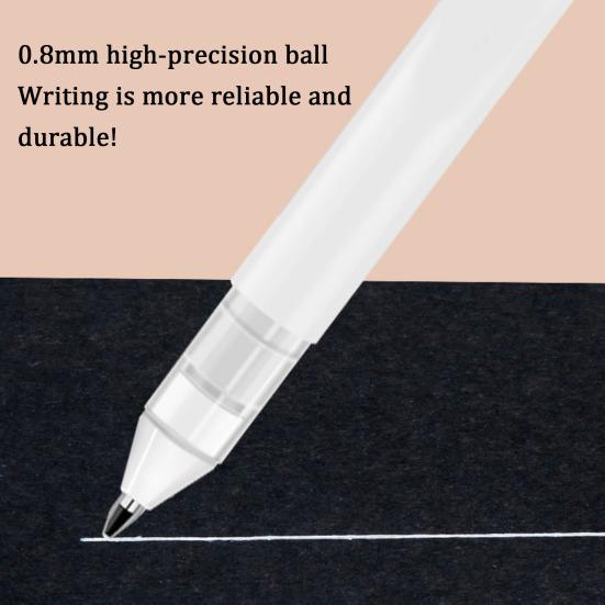 3 шт. гелевая ручка-маркер, белая/золотая/серебряная, чернила-роллеры с подсветкой для черной бумаги, художественный рисунок, ведение дневника, наброски