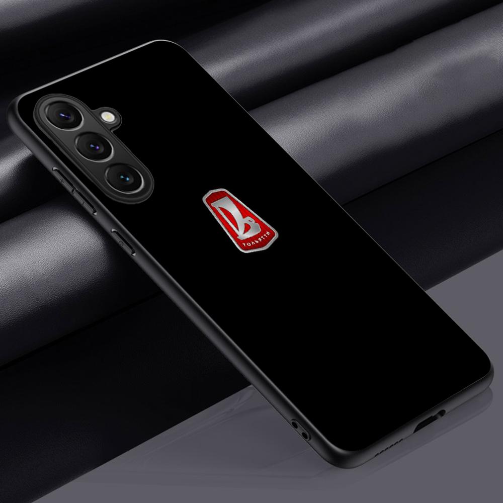 Cool car L-la-Da fashion logo design Phone Case For Samsung Galaxy S26 S25 S24 S23 S22 S21 Plus Ultra Note20 Soft Black