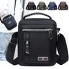 Messenger Sling Bags for Men Casual Oxford Small Zipper Crossbody Pouch Simple Mini Crossbody Phone Bag Male Side Shoulder Bag