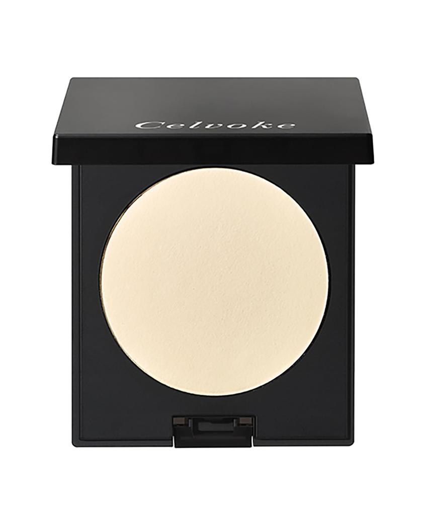 Celvoke Skin Unity Pressed Powder 01, Face Powder, Fine Powder, Cream Color, Silver Pearl, Tone Up, SPF32PA+++