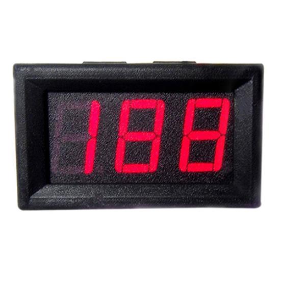 Портативный вольтметр постоянного тока 0-30 В, светодиодный дисплей, цифровой измеритель напряжения двигателя автомобиля