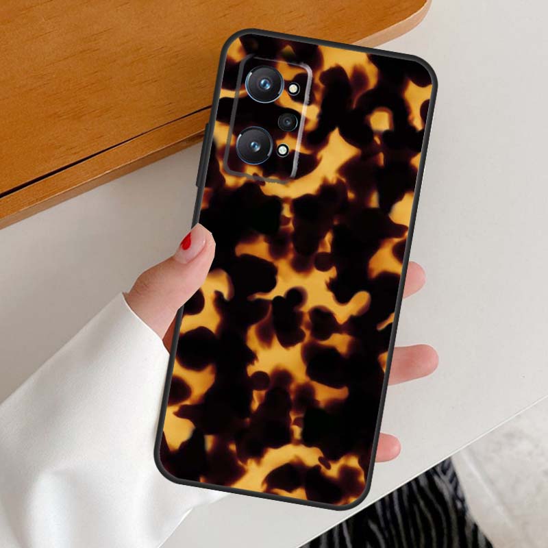 Рисунок "Черепаховый панцирь" Для Realme 15 Pro GT7 GT6 10 11 12 13 14 Pro Plus C67 C63 C61 C55 C51 C53 C35 C75 C65 Чехол