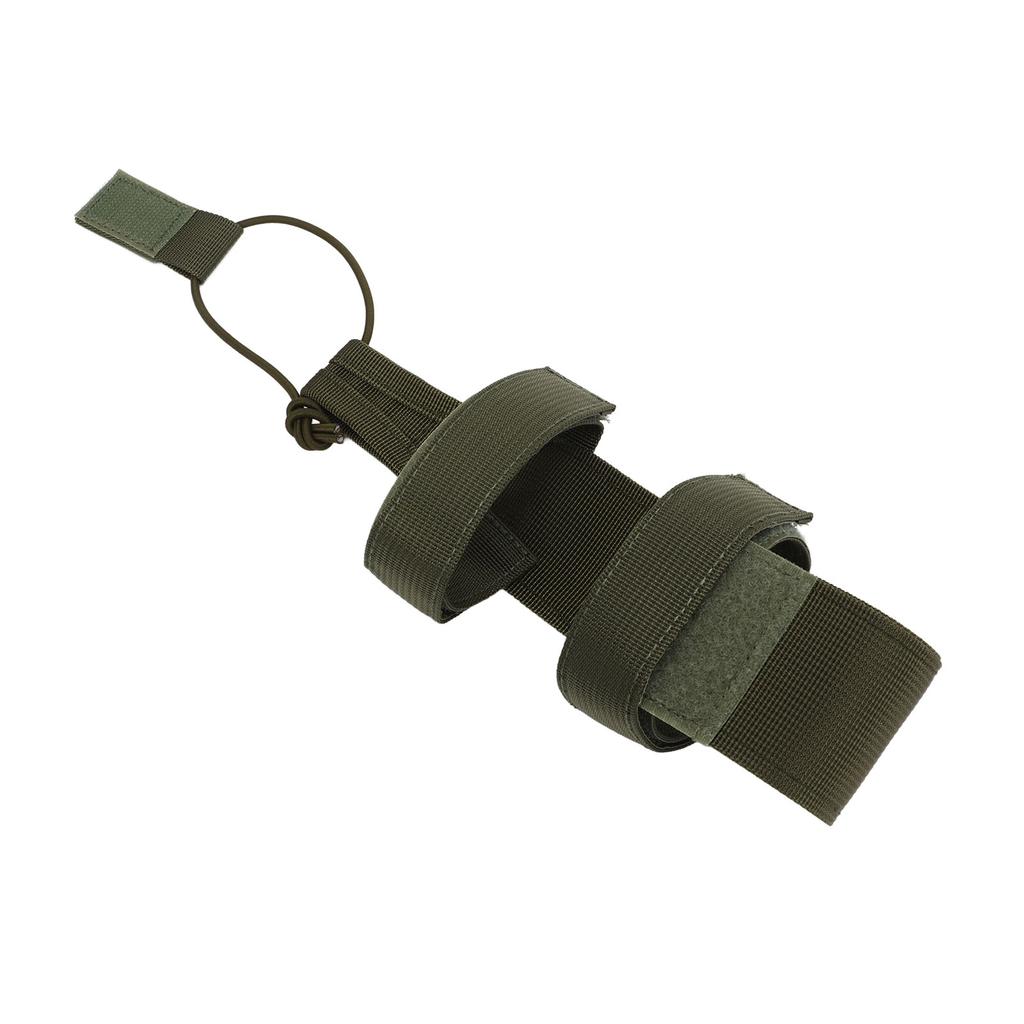 Water Bottle Carrier Camping Hiking Water Bottle Holder Outdoor Adjustable Webbing Kettle Cover Black