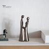 Скульптура из смолы для пары, абстрактная фигурка для пары, настольная скульптура для пары, подарок на годовщину свадьбы для него и женщины