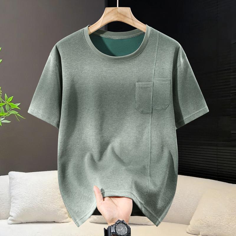 Большие размеры 4XL-11XL Модная оверсайз футболка Мужские топы Повседневная футболка с коротким рукавом Летняя мужская одежда