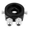 M20 x 1.5 Aluminum Oil Filter Cooler   Plate Adapter 1/8 NPT Oil Cooler Kit Silver