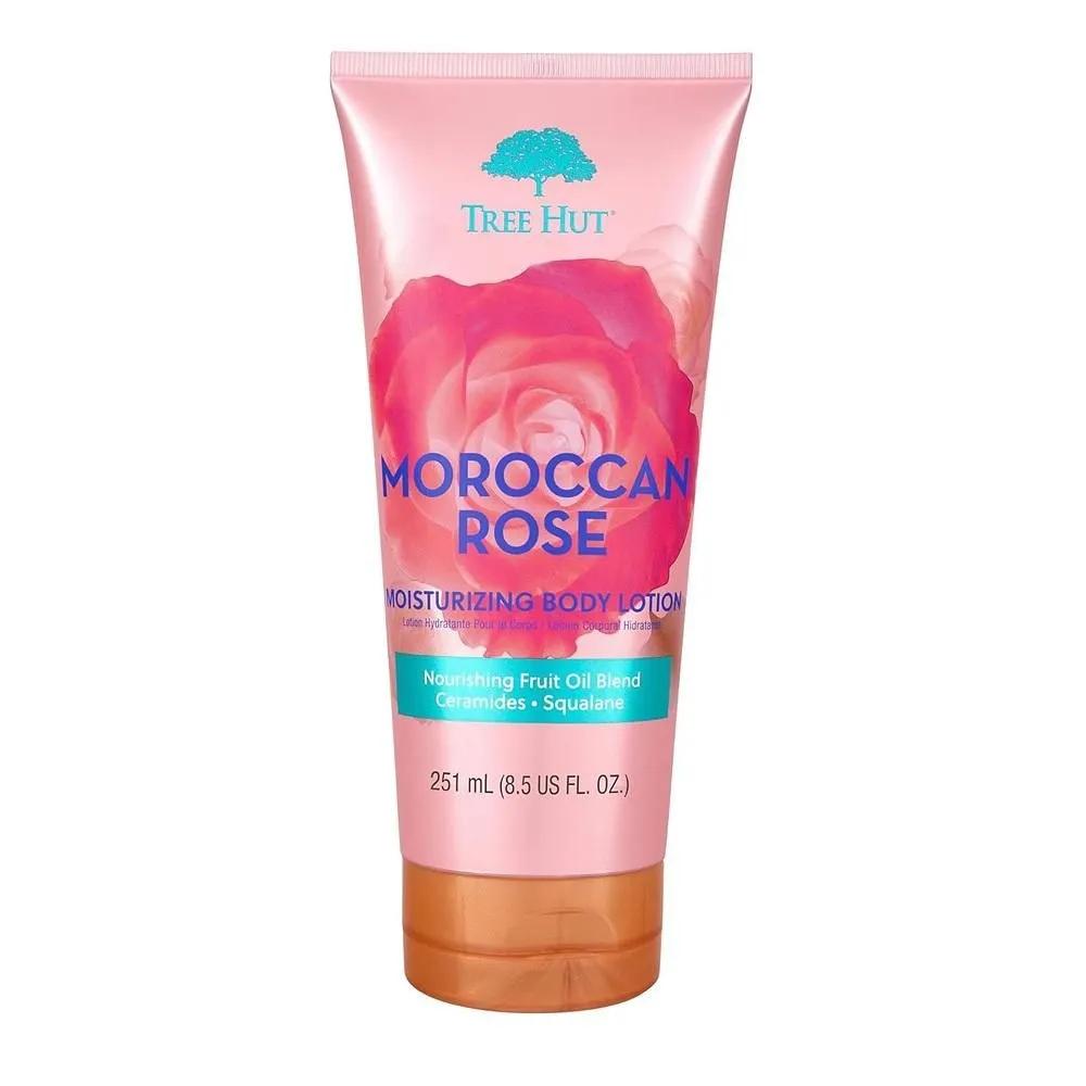 Tree Hut Body Lotion 251ml 1 Pack Moroccan Rose Tree Hut Moroccan Rose Moisturizing Body Lotion Ceramide
