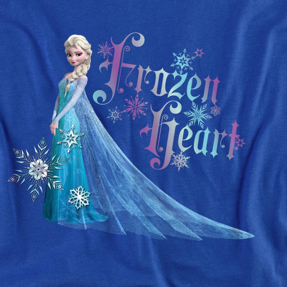 Frozen Unisex Adult Frozen Heart Elsa T-Shirt