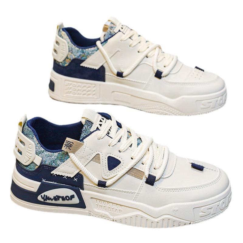 Мужская обувь новая летняя дышащая сетчатая повседневная маленькая белая обувь студенческая нишевая оригинальная универсальная спортивная обувь