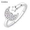 Классическое кольцо Lindon из медного сплава с цирконием, женские ювелирные изделия, свадебный подарок для вечеринки
