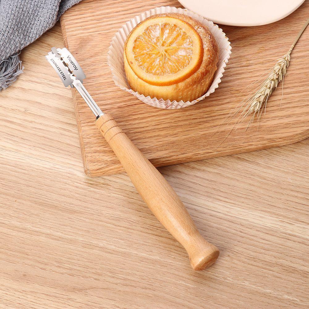 Tool Razor Cutter Dough Scoring Tools Bread Lame Cutter with Leather Bag French Bread Scorer