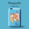 Чехол-кошелек с держателем для карт из кожи MagSafe Tom & Jerry