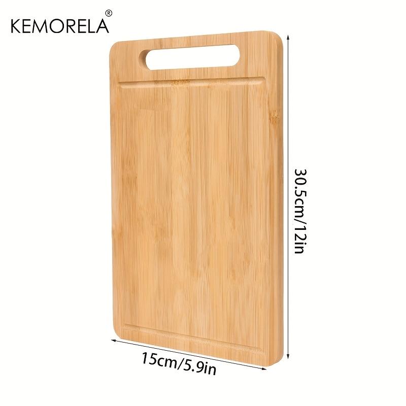 1 шт. Премиальные бамбуковые разделочные доски для кухни - Маленькие, средние и большие деревянные разделочные доски для кухни Лучшие для Рождества