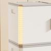 4 Pieces Cube Storage Cabinet Versatile Modular Space-Saving for Bedroom