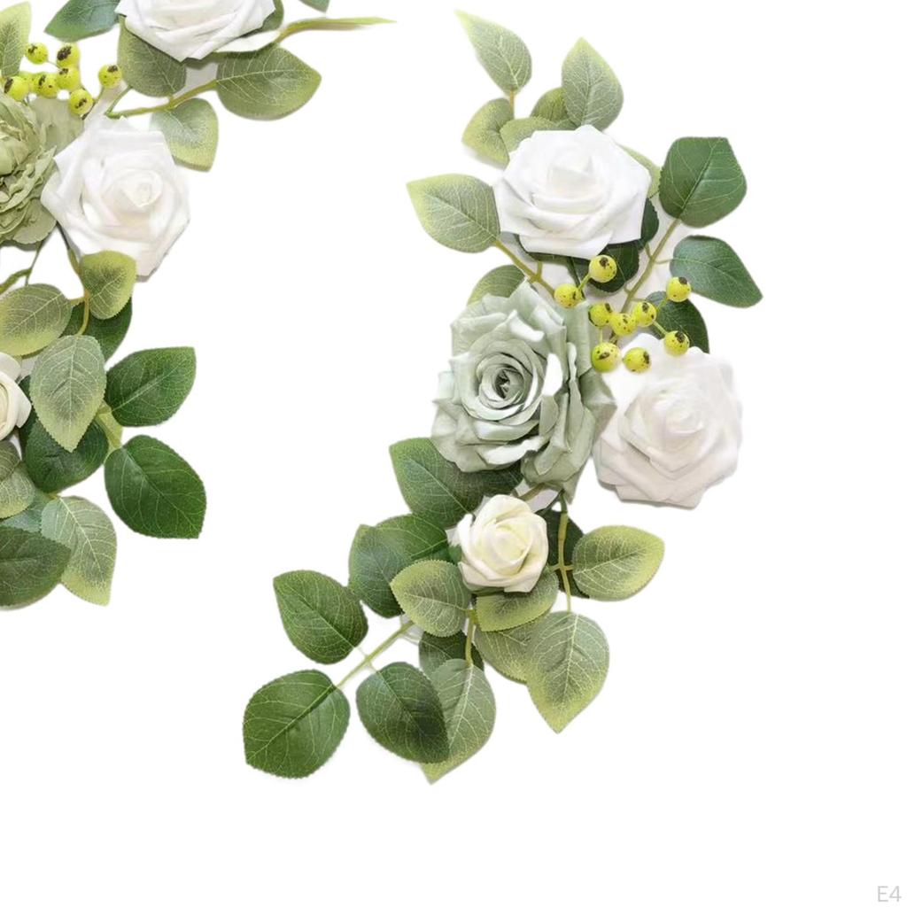 2 шт. Свадебная арка цветы искусственный цветок гирлянда современный фон венок угол