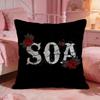 Drama SSons of Anarchys Cushion Cover Premium Comfort Reversible Pillow Cove Two in One Design for Any Room  Car Interior