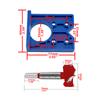 Направляющая для сверления отверстий под петли 35 мм, локатор, шаблон для сверления петель, сверла, деревообработка, открывалка для отверстий в дверях, мебельная фурнитура, инструменты