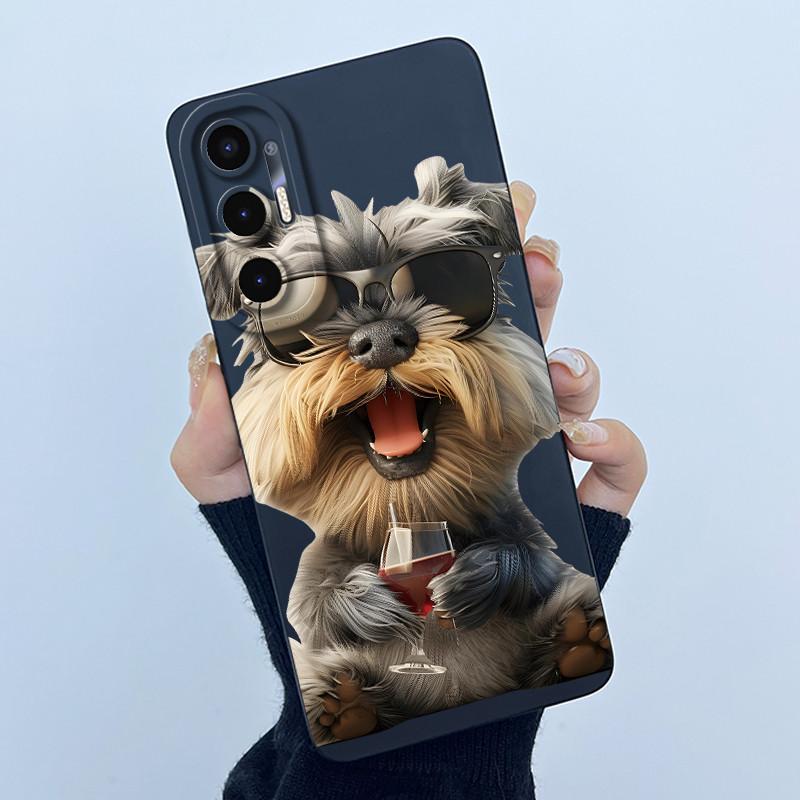 Чехол для Tecno Pova 3 LF7n Милый Мультяшный Кот Матовый Ударопрочный Мягкий Силиконовый Чехол для Телефона Для Tecno Pova 3 Pova3 Funda 6.9''