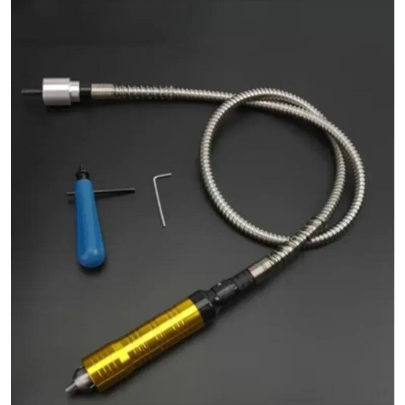 6 мм вращающаяся угловая шлифовальная машина гибкий вал + 0,3-6,5 мм патрон для сверла ручной инструмент для электрической дрели Dremel