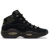 Reebok Вопрос Кроссовки унисекс Mid Lux ​​Черный Core-Черный Золотой-Металлик H01308