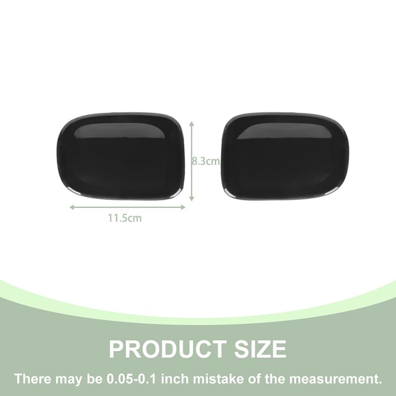 Задние противотуманные фары из АБС-пластика, декоративные наклейки, протектор для Jeep Renegade 2015-2018, автомобильные аксессуары, черный цвет