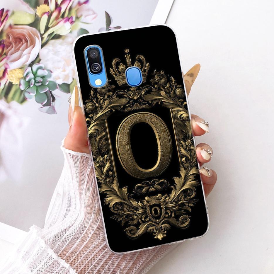 Чехол для Samsung Galaxy A40 SM-A405F Роскошный Чехол с Буквами Короны Мягкий Тонкий Чехол для Телефона Для Samsung A40 A 40 GalaxyA40 Fundas Coque
